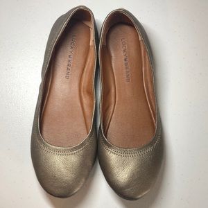 Pewter Emmie Ballet Flats